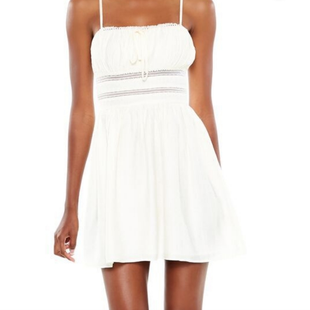 New. Elegant White Summer Dress